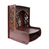 Beautiful Elegant Wooden Pooja Mandir for Home - Decor Smart