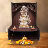 Beautiful Elegant Wooden Pooja Mandir for Home - Decor Smart