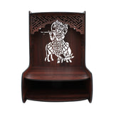 Beautiful Elegant Wooden Pooja Mandir for Home - Decor Smart