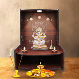 Beautiful Traditional Indian Pooja Mandir with Intricate Carvings - Decor Smart