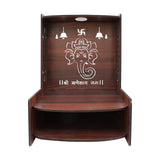 Beautiful Traditional Indian Pooja Mandir with Intricate Carvings - Decor Smart