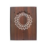 Premium Wooden Temple for Home with Spacious Shelf & Inbuilt Focus Lights - Decor Smart