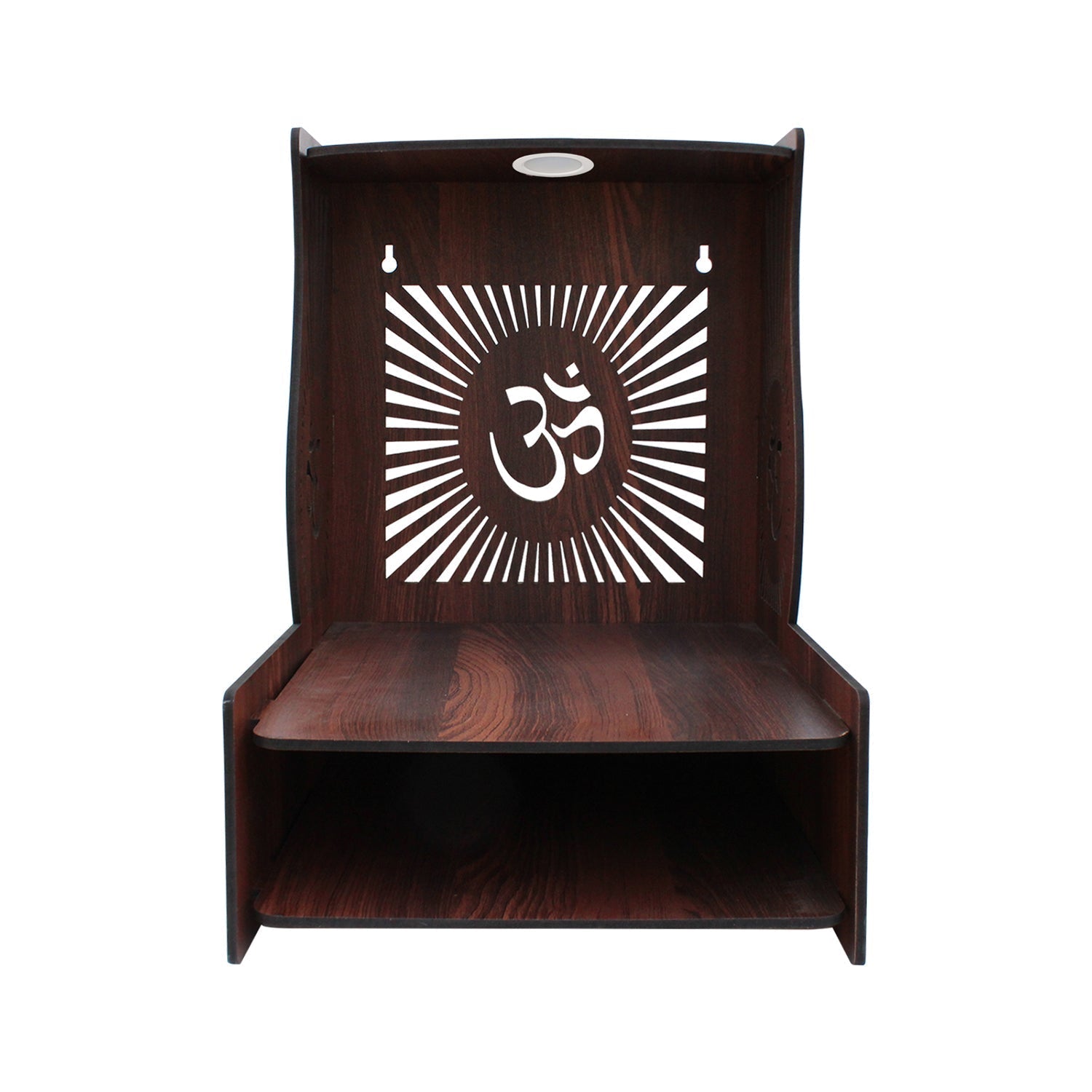 Beautiful Handcrafted Pooja Mandir with Adjustable Shelves - Decor Smart