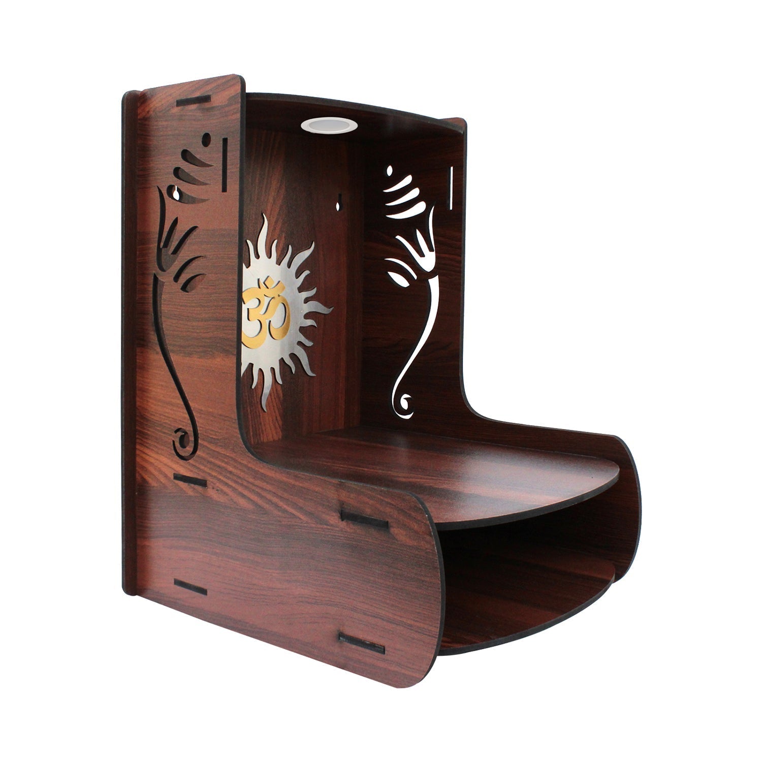Beautiful Wooden Pooja Mandir for Contemporary Home, office, Shop - Decor Smart