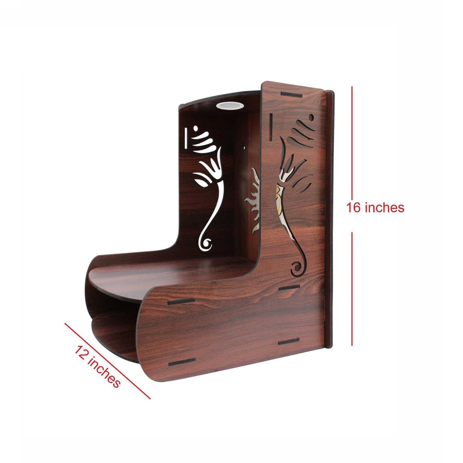 Beautiful Wooden Pooja Mandir for Contemporary Home, office, Shop - Decor Smart